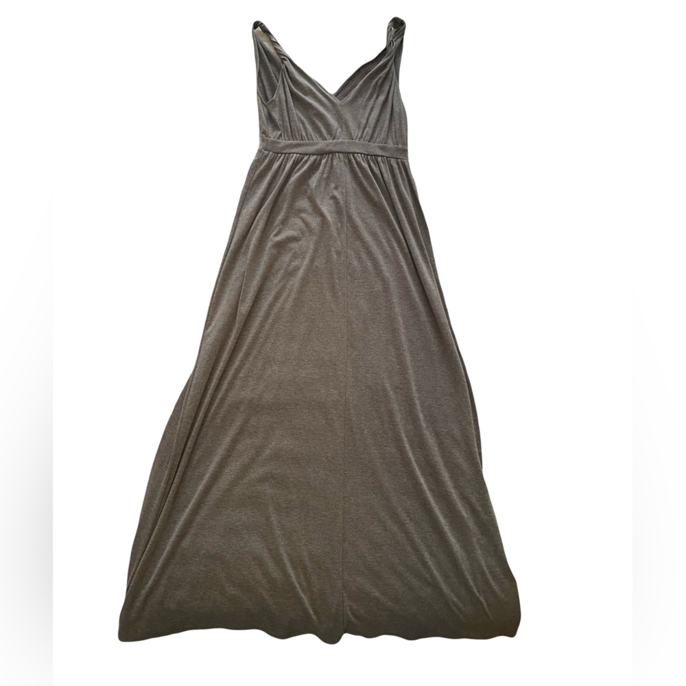 Wassio Stretch Grey Maxi Dress XS